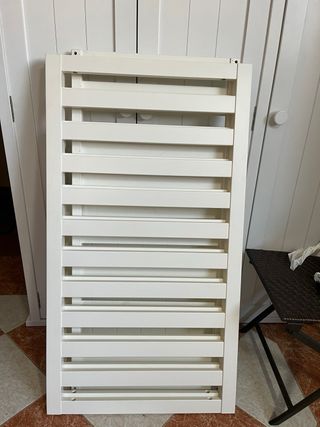 Cuna de madera Pili Carrera blanca rueda(solo Jaen