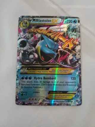 Pack 4 Cartas Pokémon M EX
