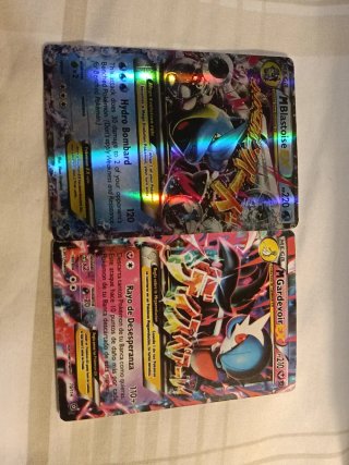 Pack 4 Cartas Pokémon M EX