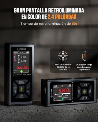 Medidor Láser Cigman CD-60 Doble