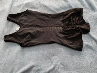 Faja reductora negra con cremallera