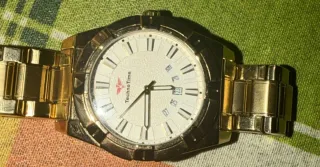 Reloj Techno Time Dorado