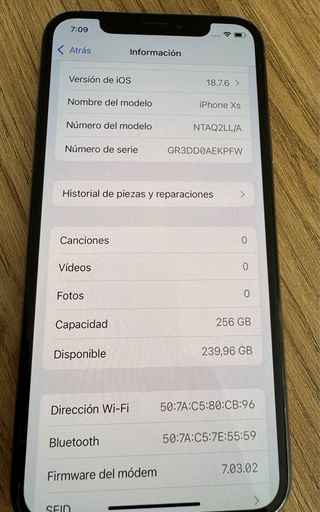 iPhone XS 256GB Apple