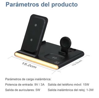 Caricabatterie Wireless 3 in 1 ZOUYAOGZ