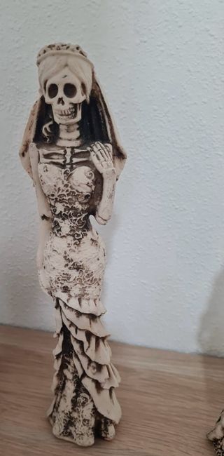 Figura Katrina Novia Esqueleto 30cm altura