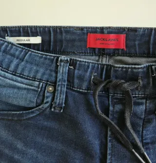 Pantalón corto vaquero Jack & Jones azul