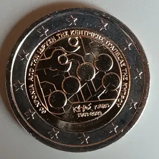 4 Monedas Conmemorativas 2 Euro