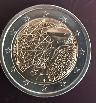 4 Monedas Conmemorativas 2 Euro