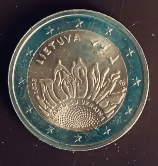 4 Monedas Conmemorativas 2 Euro