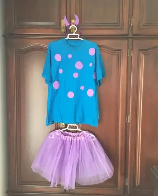 Disfraz casero Sully/Boo