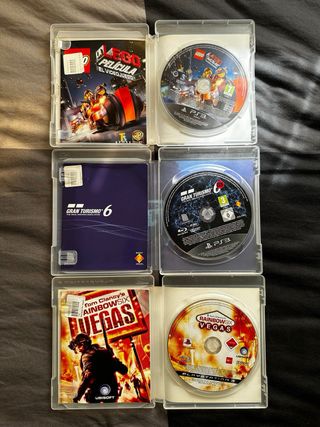 PACK 6 JUEGOS - PS3
