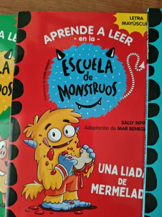 Libros de Escuela de Monstruos