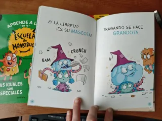 Libros de Escuela de Monstruos