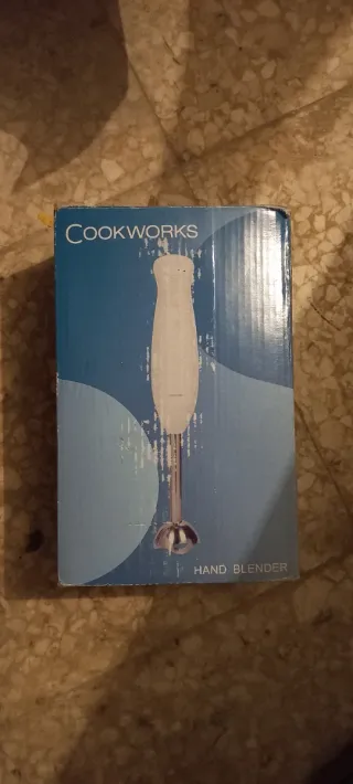 Batidora de mano Cookworks a estrenar.