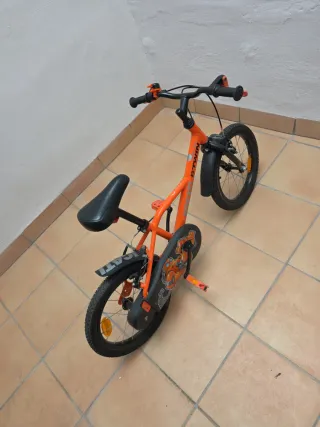 Bicicleta infantil B'TWIN naranja