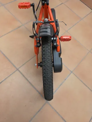 Bicicleta infantil B'TWIN naranja