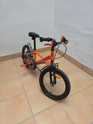 Bicicleta infantil B'TWIN naranja