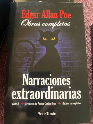 OBRAS COMPLETAS EDGAR ALLAN POE. 3 Tomos