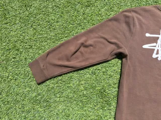 Sudadera Stüssy Basic Stock Logo - Marrón - Talla