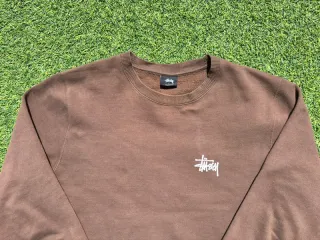 Sudadera Stüssy Basic Stock Logo - Marrón - Talla