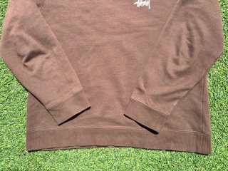 Sudadera Stüssy Basic Stock Logo - Marrón - Talla
