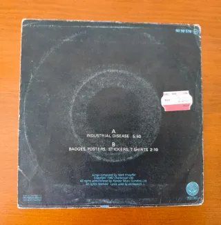 Dire Straits - Industrial Disease 7 Vinilo.