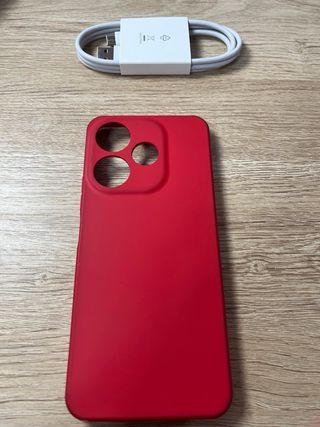 Xiaomi Redmi 13 128GB Negro + Funda Roja