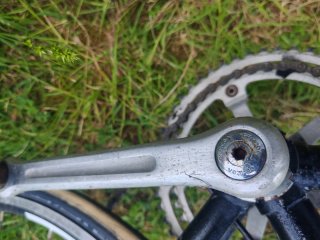 Bicicleta Carretera Vintage Negra