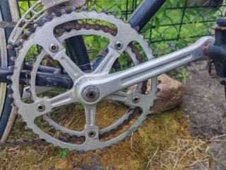 Bicicleta Carretera Vintage Negra