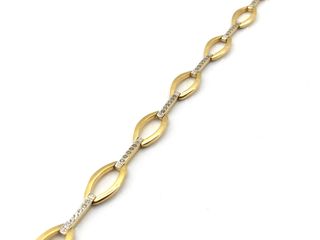 E1806309-122 Pulsera Oro 18k