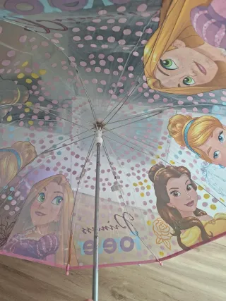 Paraguas infantil princesas Disney