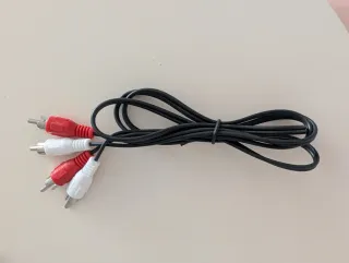 Cable RCA 2 conectoresrojo y blanco)