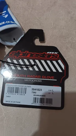 Guantes Alpinestars Youth Radar Talla L