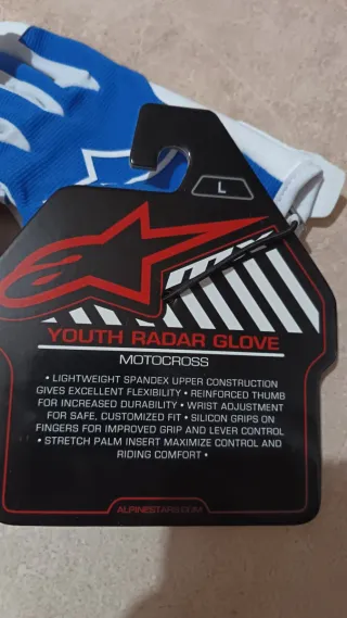Guantes Alpinestars Youth Radar Talla L