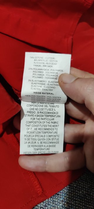 Camicia Trussardi Jeans donna M rossa