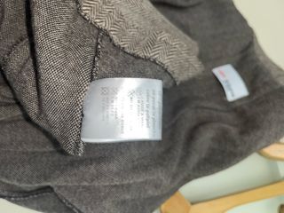 Chaqueta Selvatgi Lana Gris y Marrón