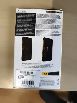 Corsair DDR4 2x4GB 2400MHz