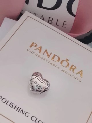 Pandora Charm Cuore Amore Love Argento