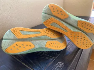 Zapatillas Hoka Mach 6 Azul y Naranja