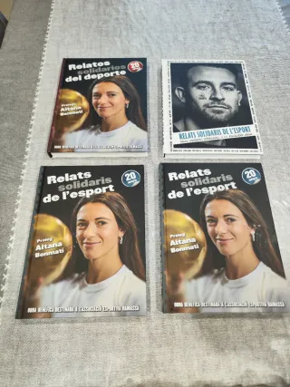 Libros Relats solidaris del sport para Sant Jordi