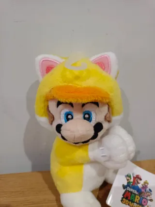 Peluche Super Mario 3D World Gato
