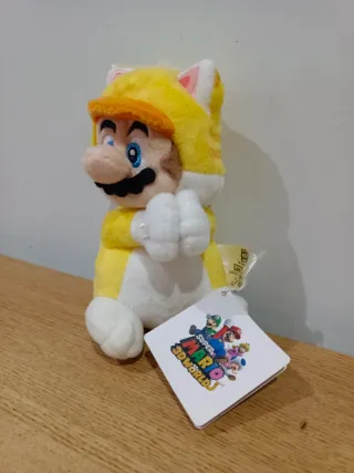 Peluche Super Mario 3D World Gato
