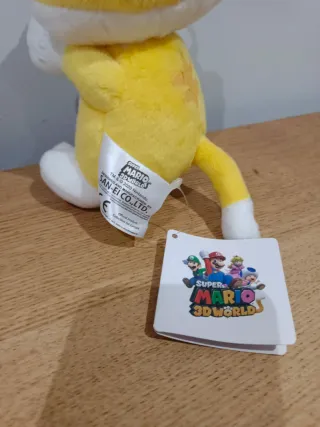 Peluche Super Mario 3D World Gato