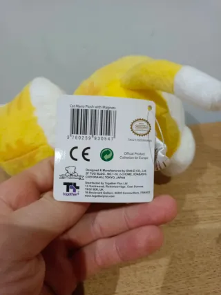 Peluche Super Mario 3D World Gato