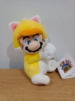 Peluche Super Mario 3D World Gato