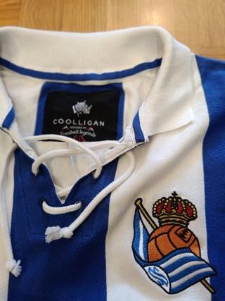 Camiseta retro Real Sociedad Coolligan