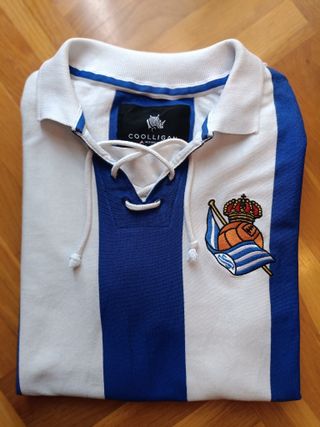 Camiseta retro Real Sociedad Coolligan