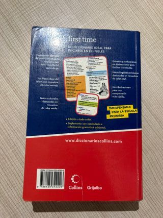 First Time Ingles: Diccionario bilingue Espanol...