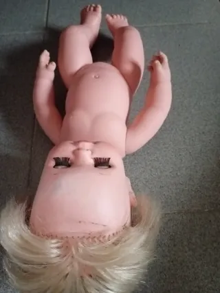 Muñeca Baby Mocosete Toyse Años 70