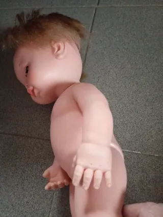 Muñeca Baby Mocosete Toyse Años 70
